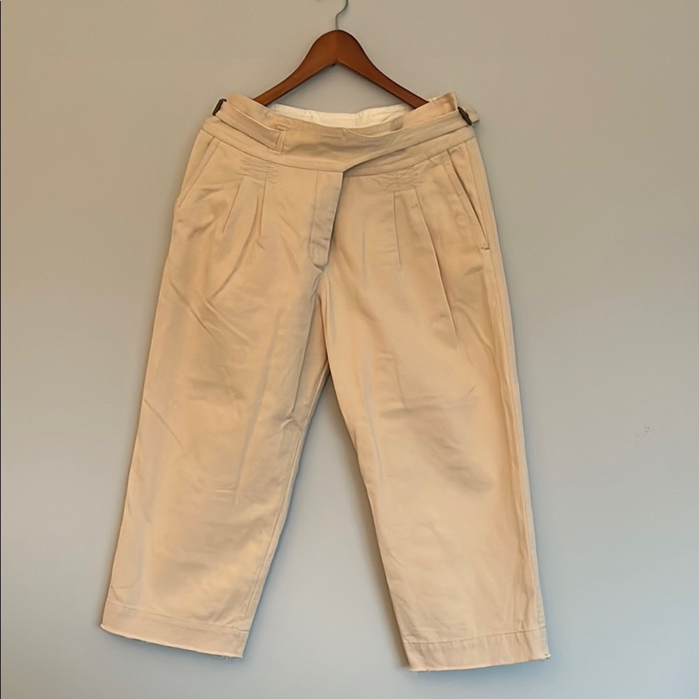 Marc Jacobs Beige Wide-Leg Pants